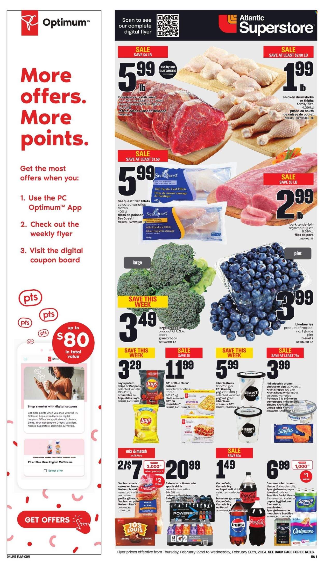 Atlantic Superstore flyer - February 22, 2024 - February 28, 2024. Page 1