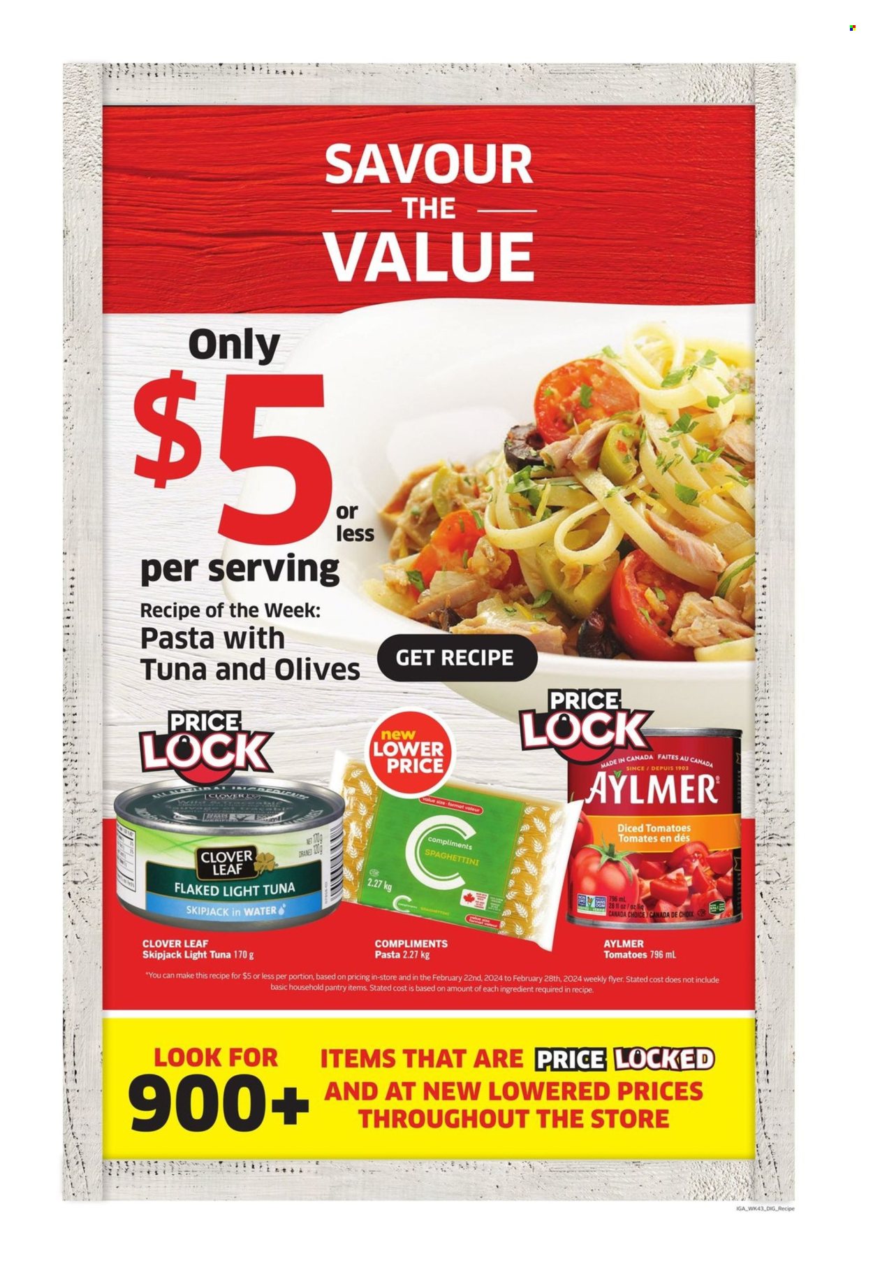 IGA flyer - February 22, 2024 - February 28, 2024. Page 8