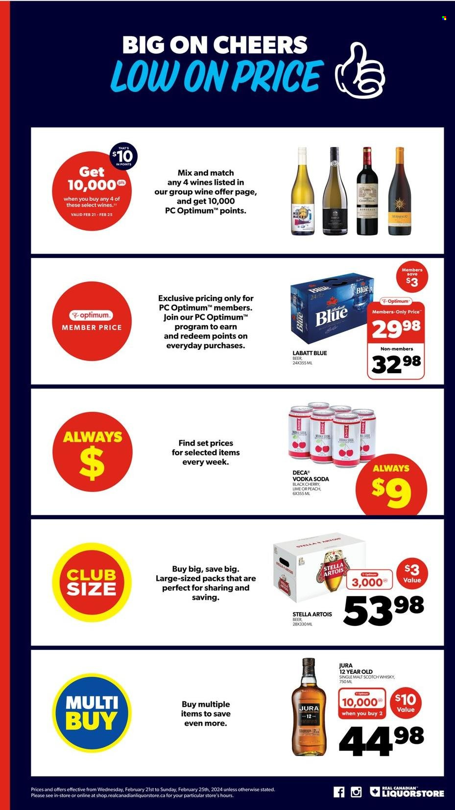 Real Canadian Liquorstore flyer - February 21, 2024 - February 25, 2024. Page 4