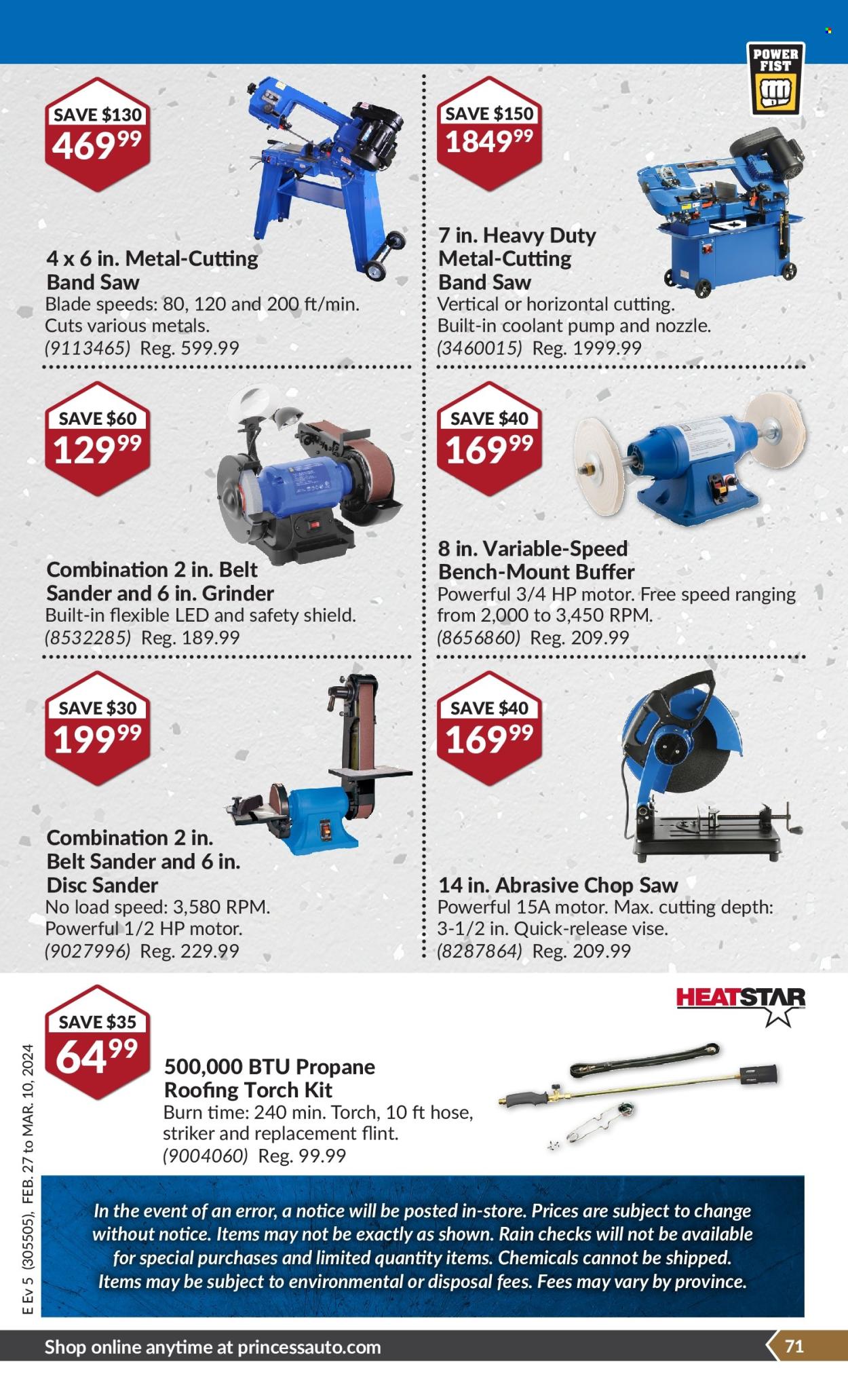 PRINCESS AUTO flyer • From Tuesday February 27, 2024 page 74