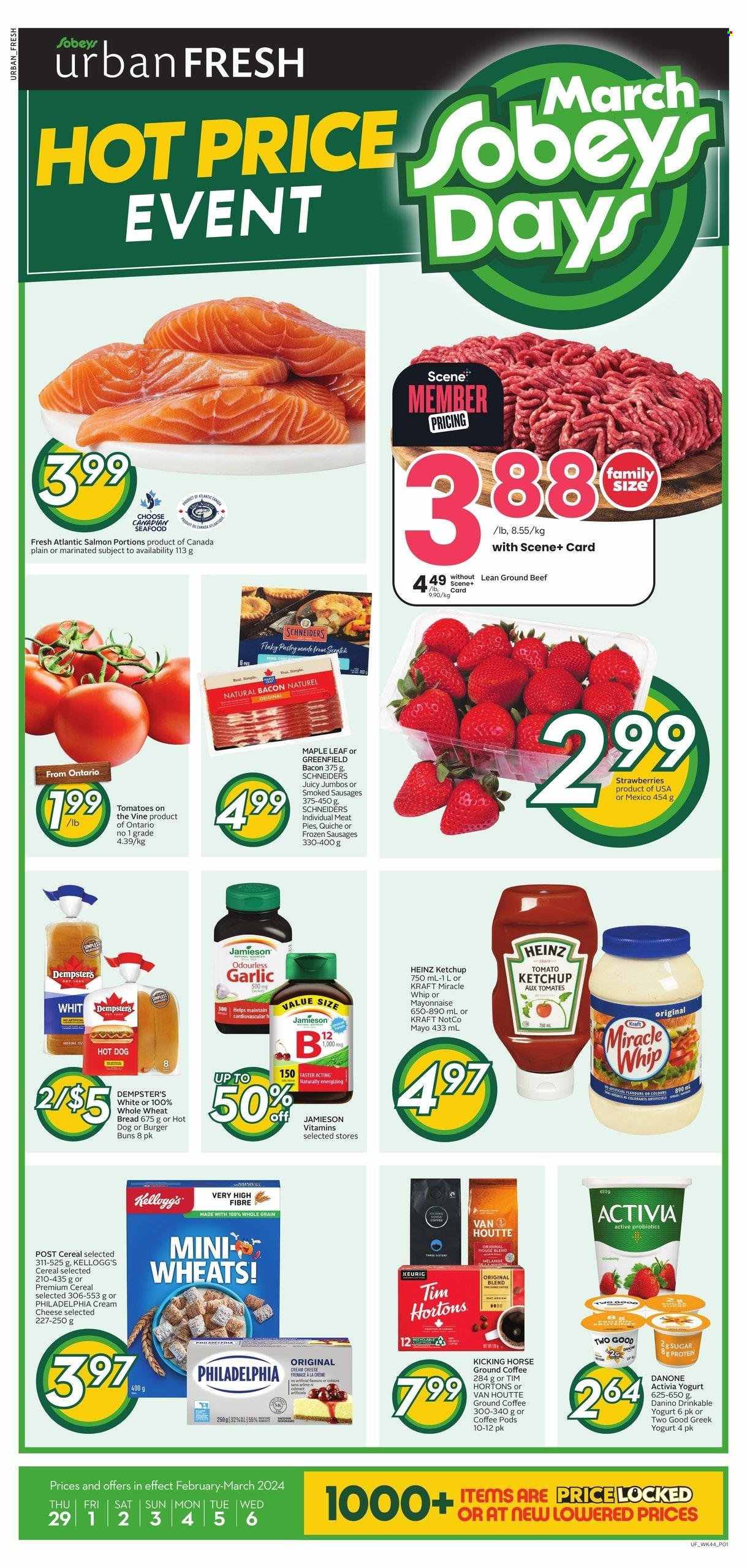 Sobeys Urban Fresh flyer - February 29, 2024 - March 06, 2024. Page 1