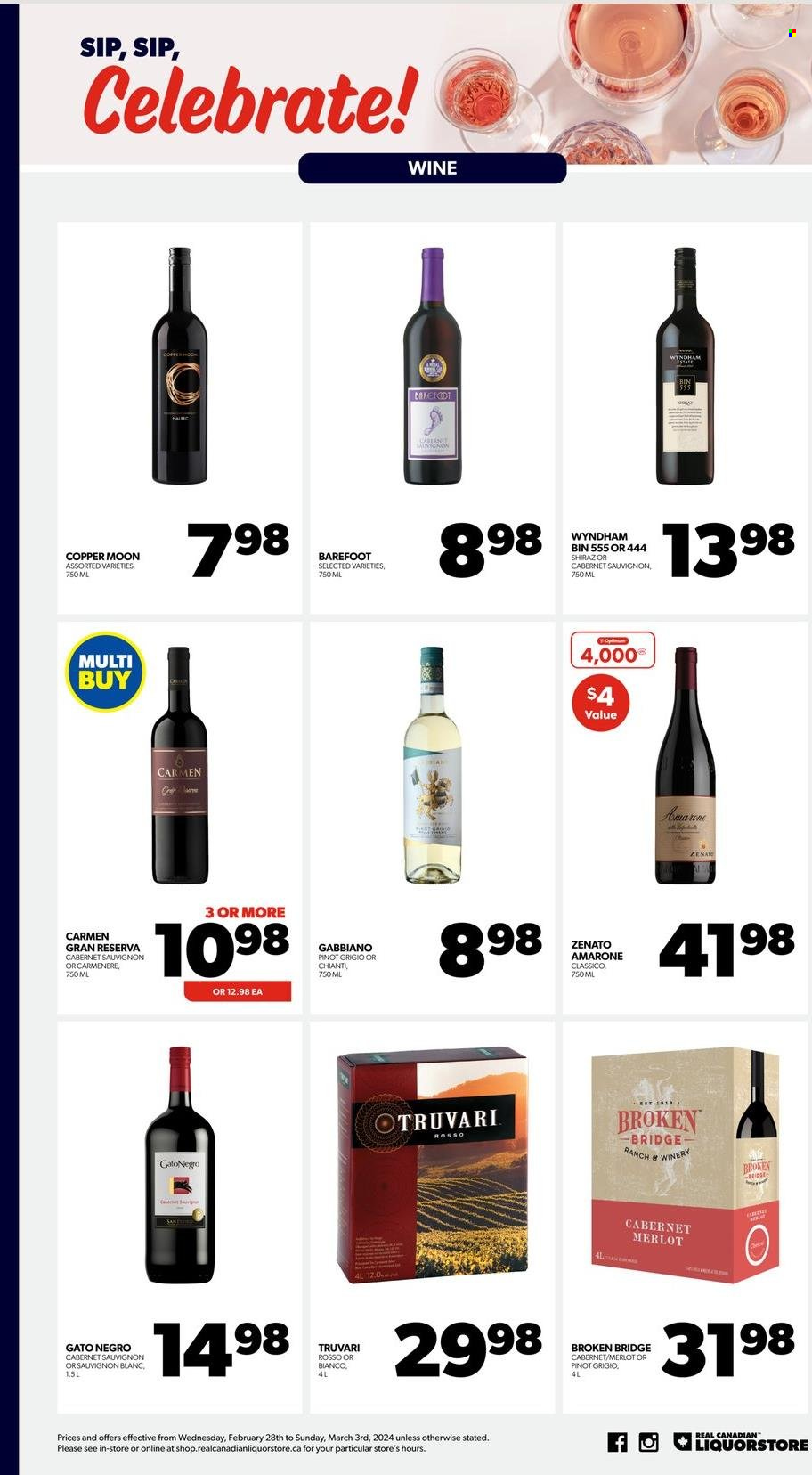 Real Canadian Liquorstore flyer - February 28, 2024 - March 03, 2024. Page 4