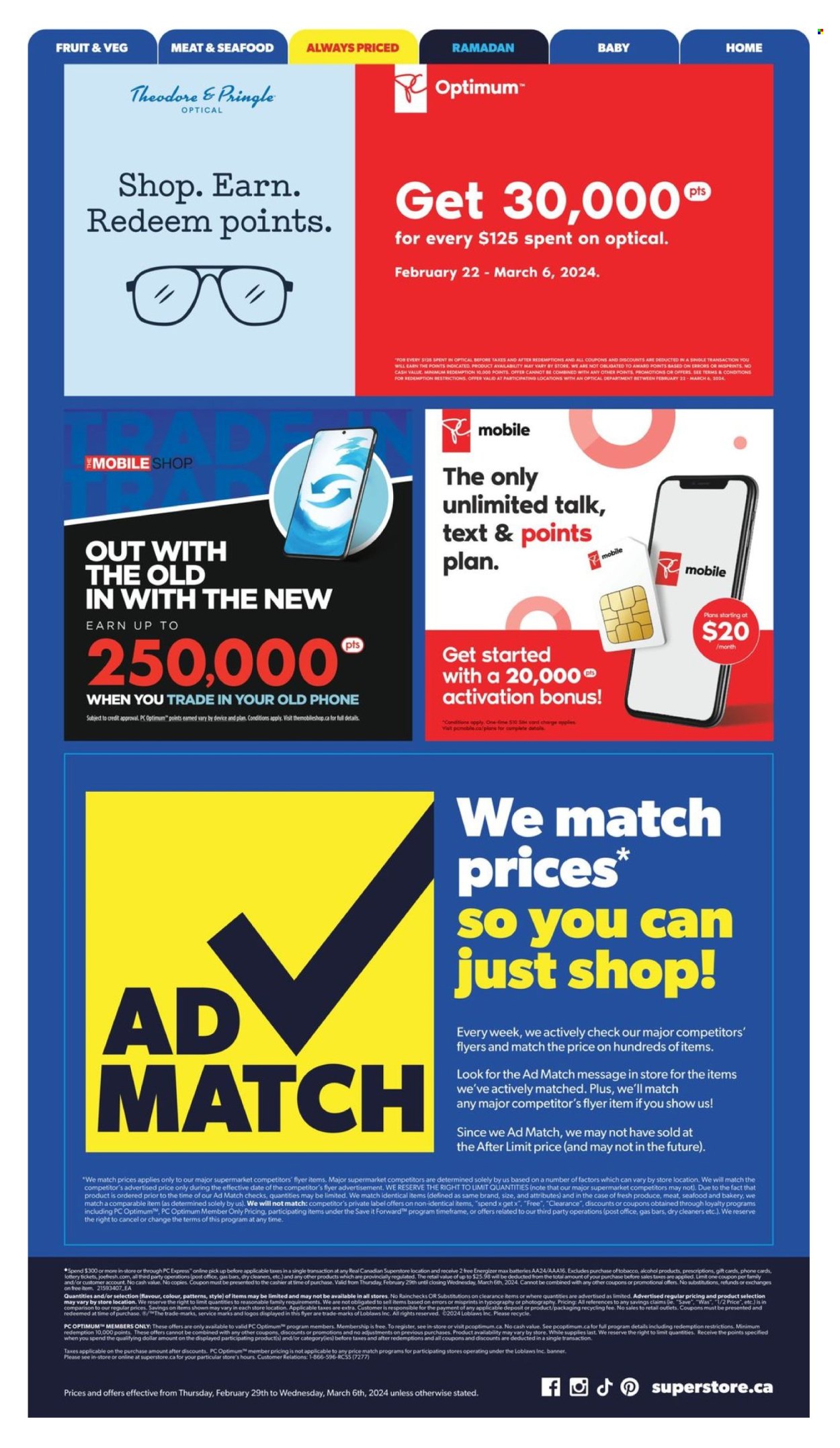Real Canadian Superstore flyer - February 29, 2024 - March 06, 2024. Page 28