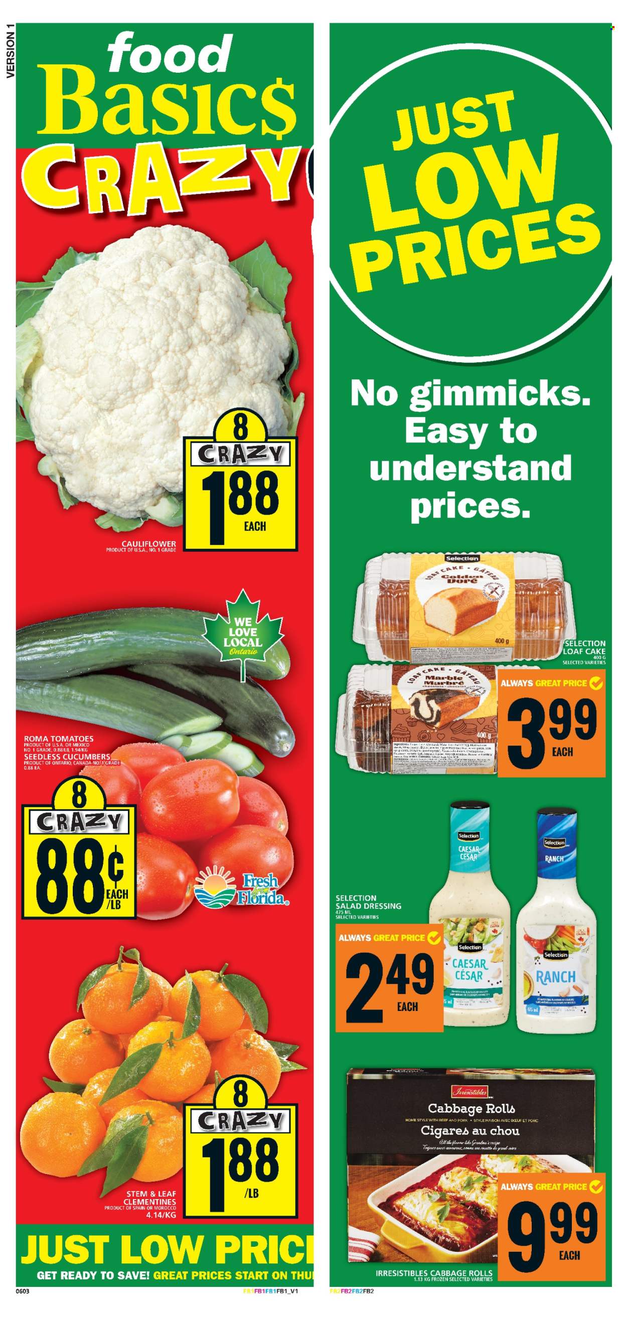 Food Basics flyer - February 29, 2024 - March 06, 2024. Page 1