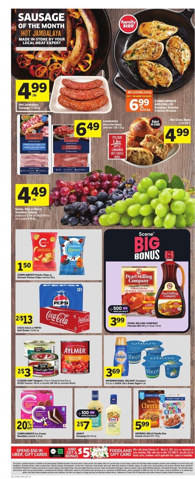 Foodland flyer - February 29, 2024 - March 06, 2024. Page 2