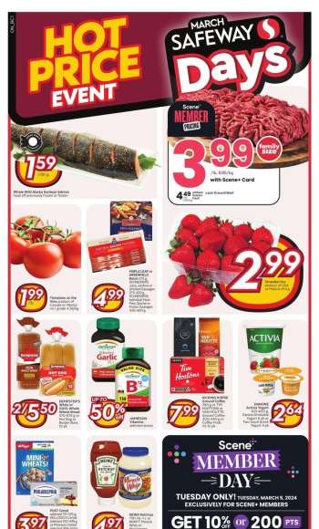 Safeway Flyer - February 29, 2024 - March 06, 2024.
