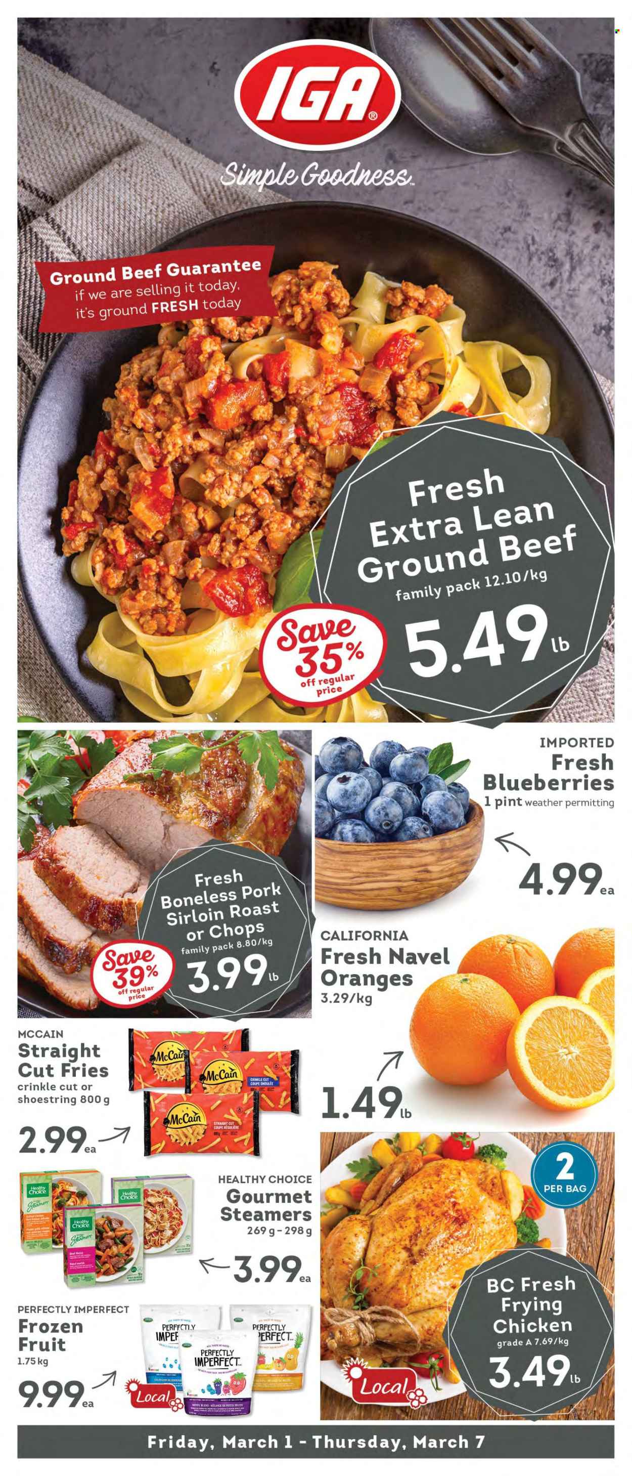Circulaire IGA Simple Goodness - 01 Mars 2024 - 07 Mars 2024. Page 1