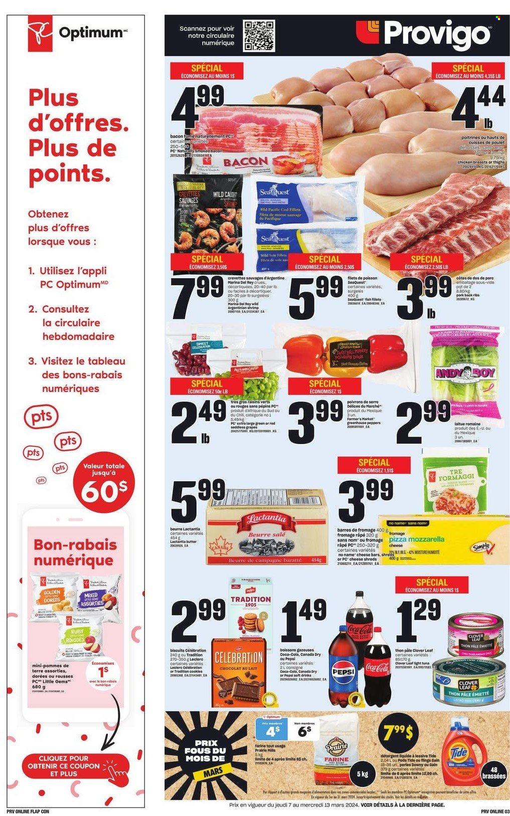 Provigo flyer - March 07, 2024 - March 13, 2024. Page 1