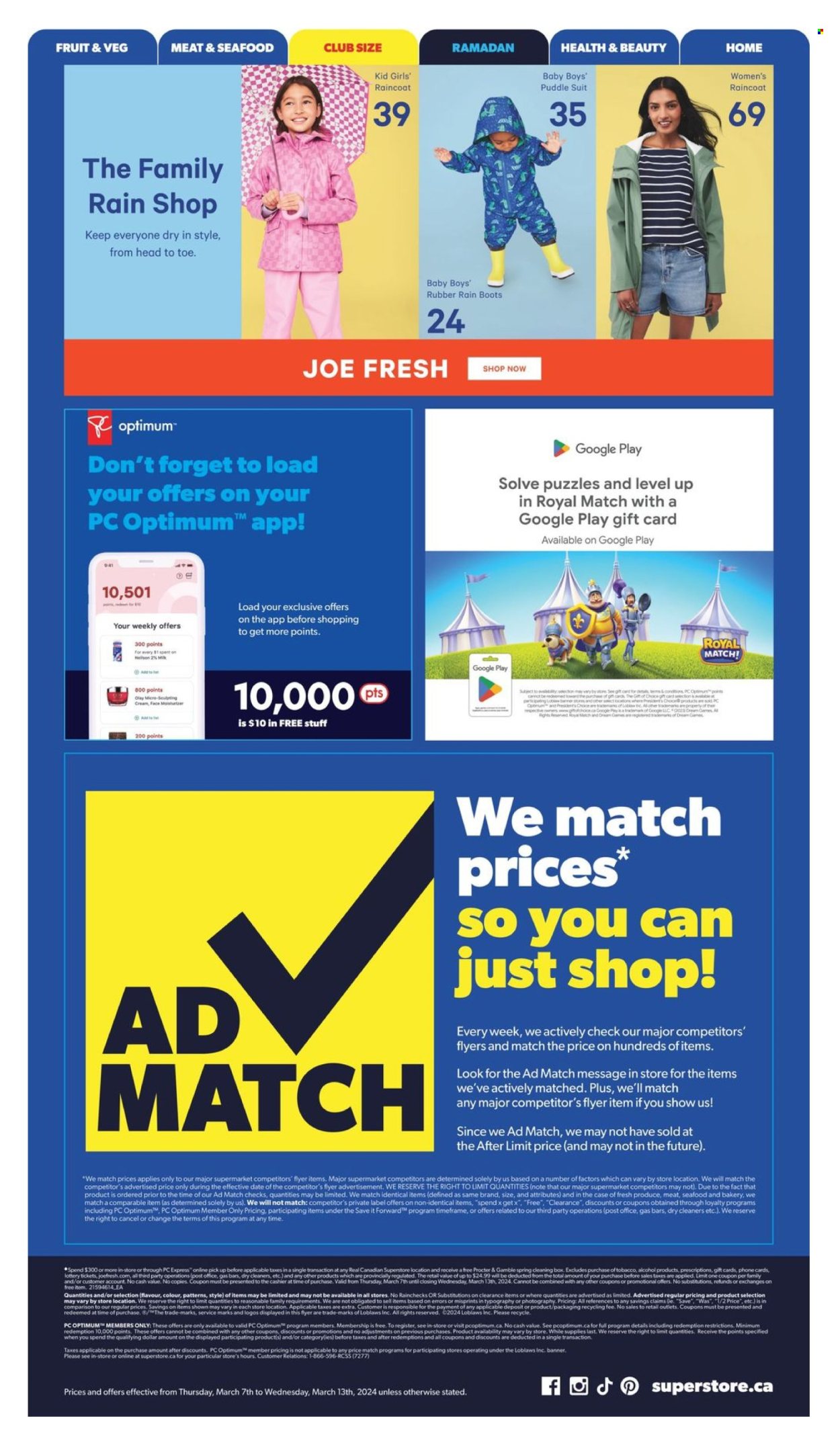 Real Canadian Superstore flyer - March 07, 2024 - March 13, 2024. Page 24