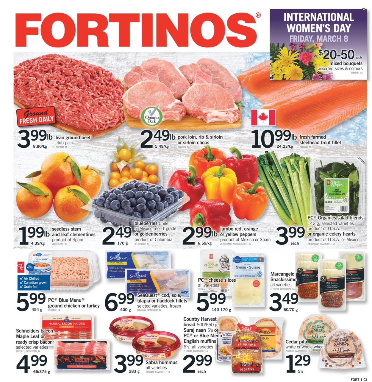 Fortinos flyer - March 07, 2024 - March 13, 2024. Page 1