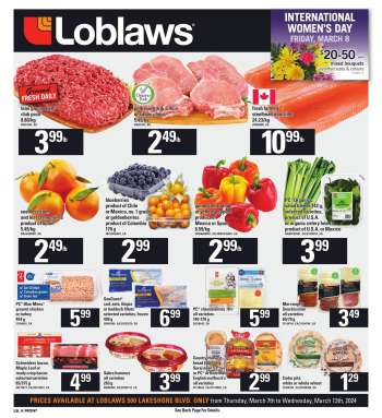 Circulaire Loblaws - 07 Mars 2024 - 13 Mars 2024.