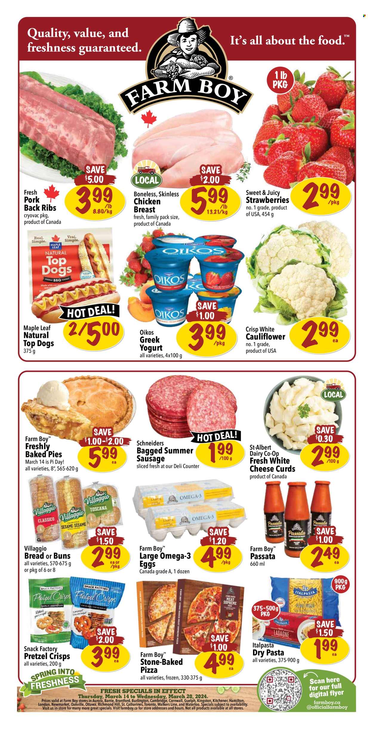 Farm Boy flyer - March 14, 2024 - March 20, 2024. Page 1