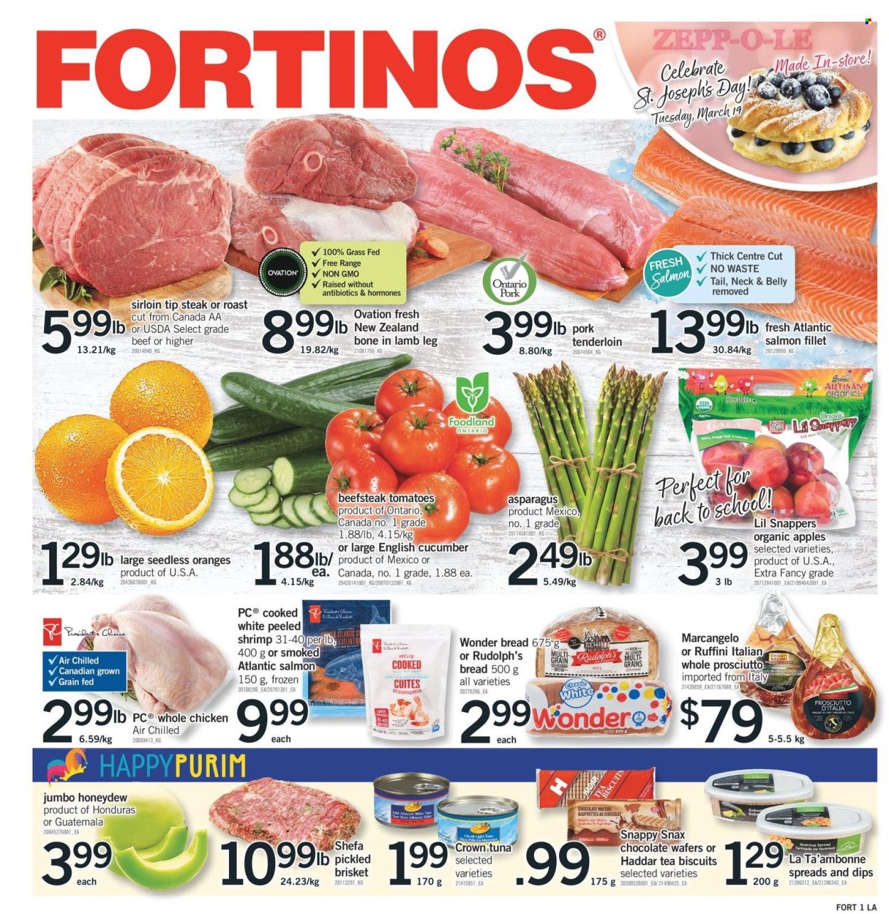 Fortinos flyer - March 14, 2024 - March 20, 2024. Page 1