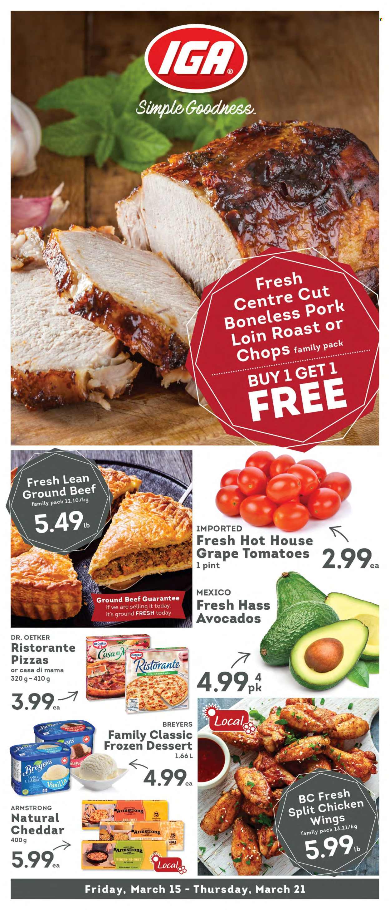IGA Simple Goodness flyer - March 15, 2024 - March 21, 2024. Page 1