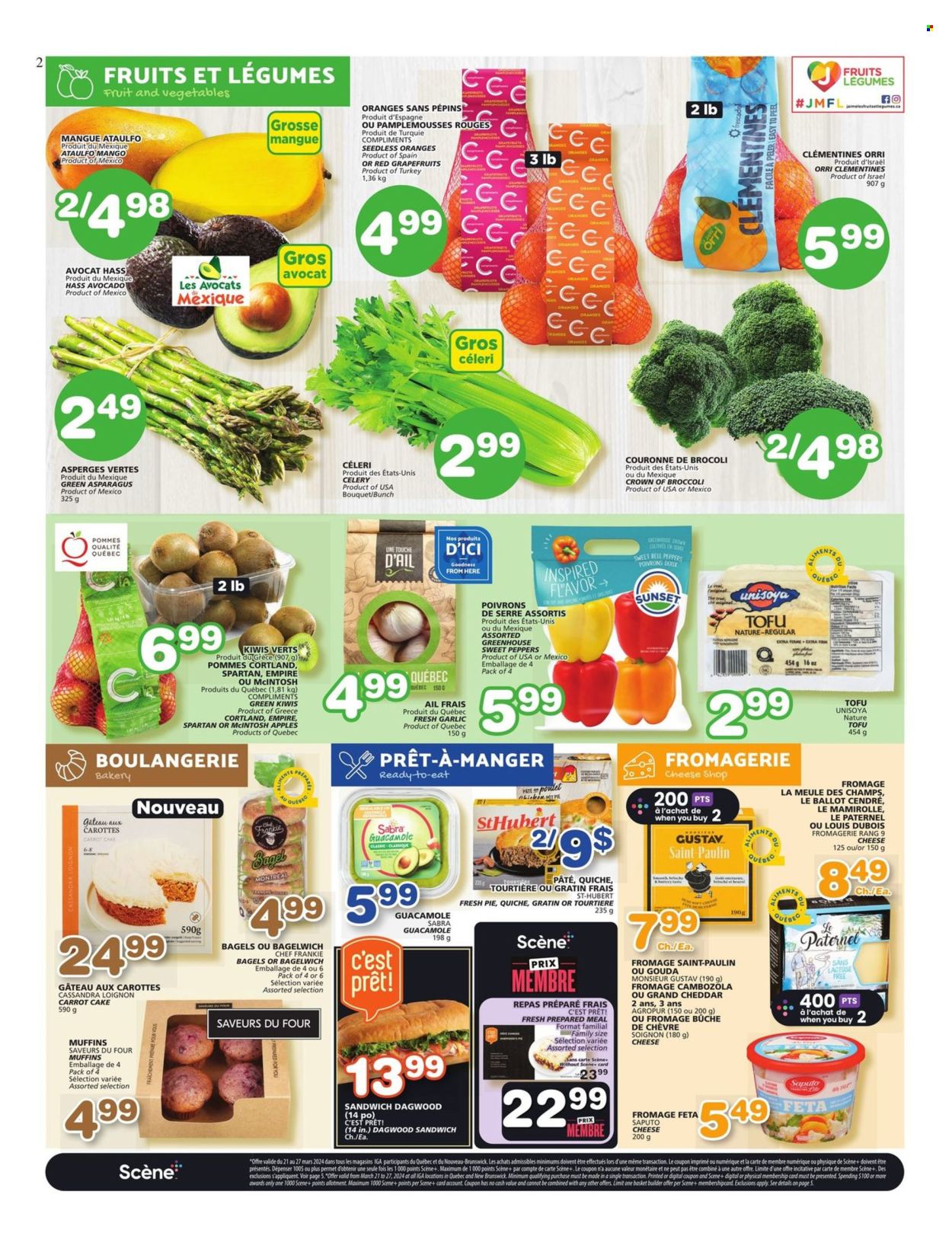 IGA flyer - March 21, 2024 - March 27, 2024. Page 2