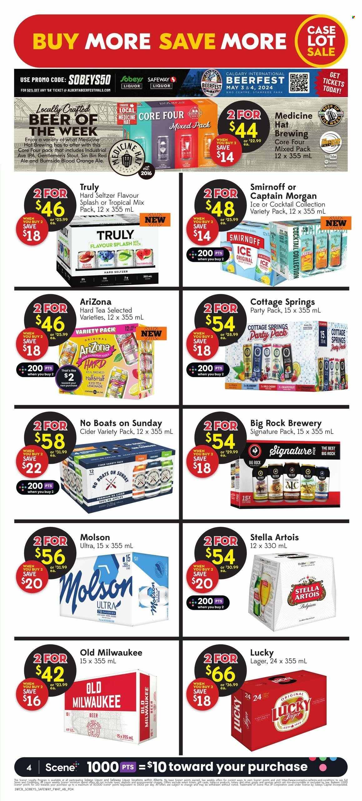 Sobeys Liquor flyer - March 21, 2024 - March 27, 2024. Page 4