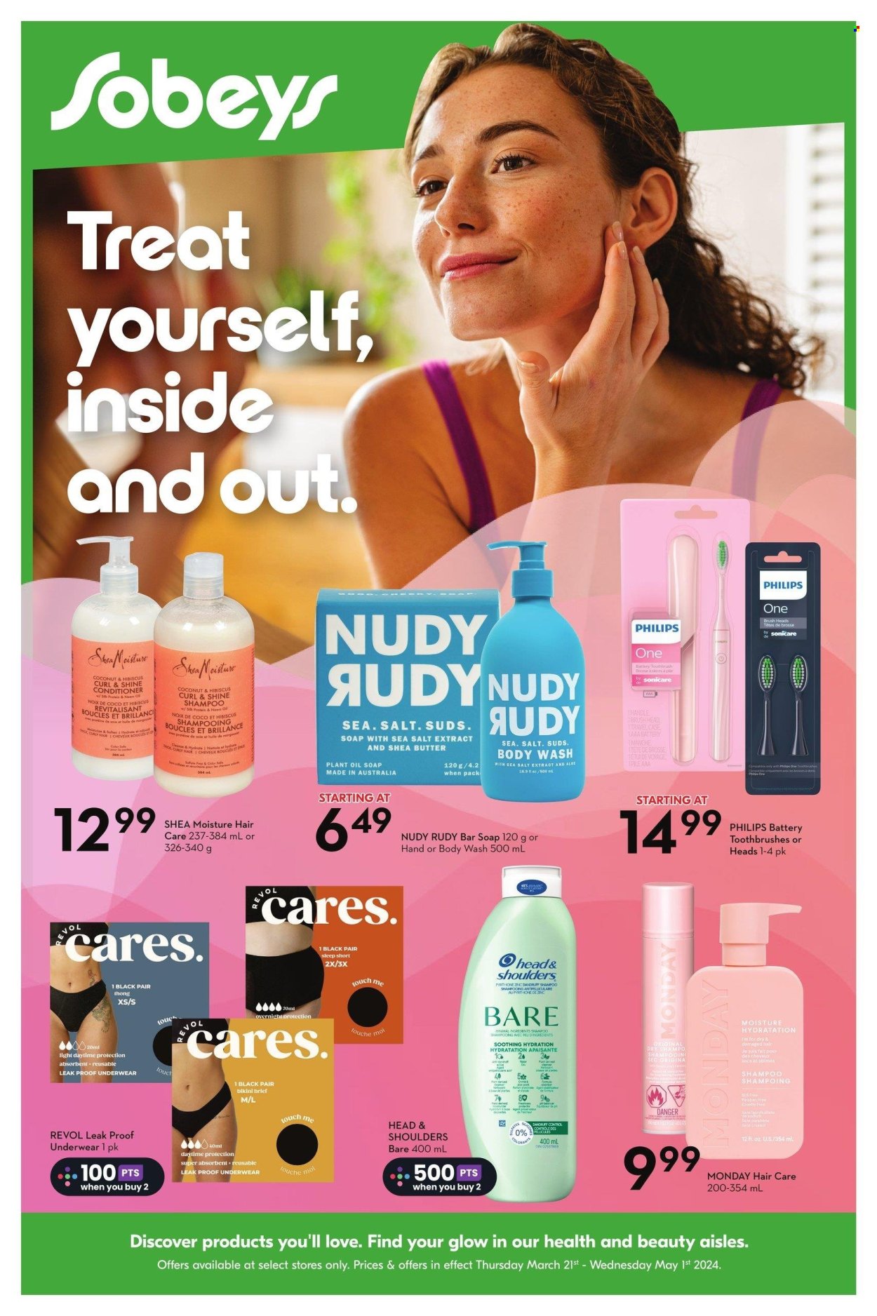 Sobeys flyer - March 21, 2024 - May 01, 2024. Page 1