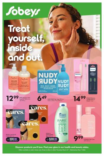 Sobeys Flyer - March 21, 2024 - May 01, 2024.