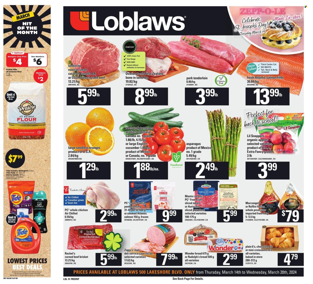 Loblaws flyer - March 14, 2024 - March 20, 2024. Page 1