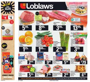 Circulaire Loblaws - 14 Mars 2024 - 20 Mars 2024.