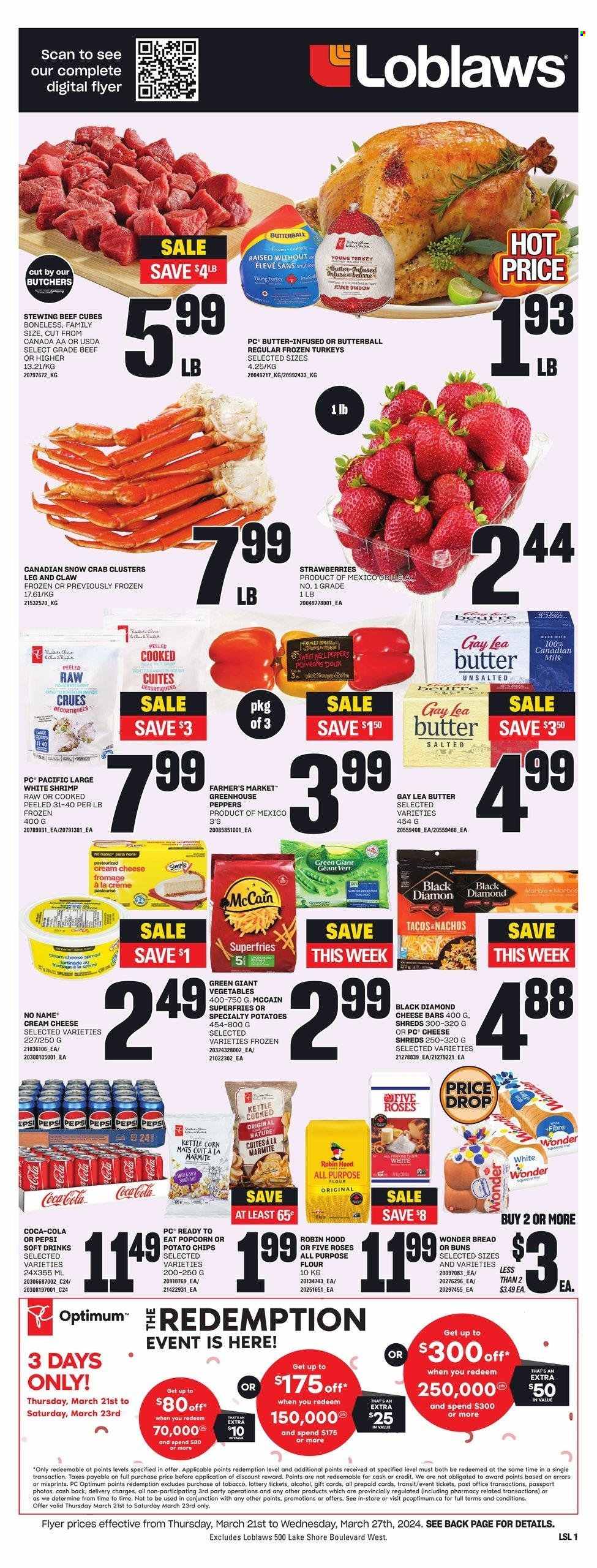 Loblaws flyer - March 21, 2024 - March 27, 2024. Page 1
