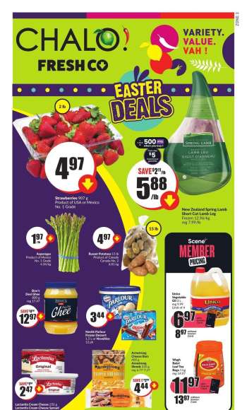 Chalo! FreshCo. Flyer - March 21, 2024 - March 27, 2024.