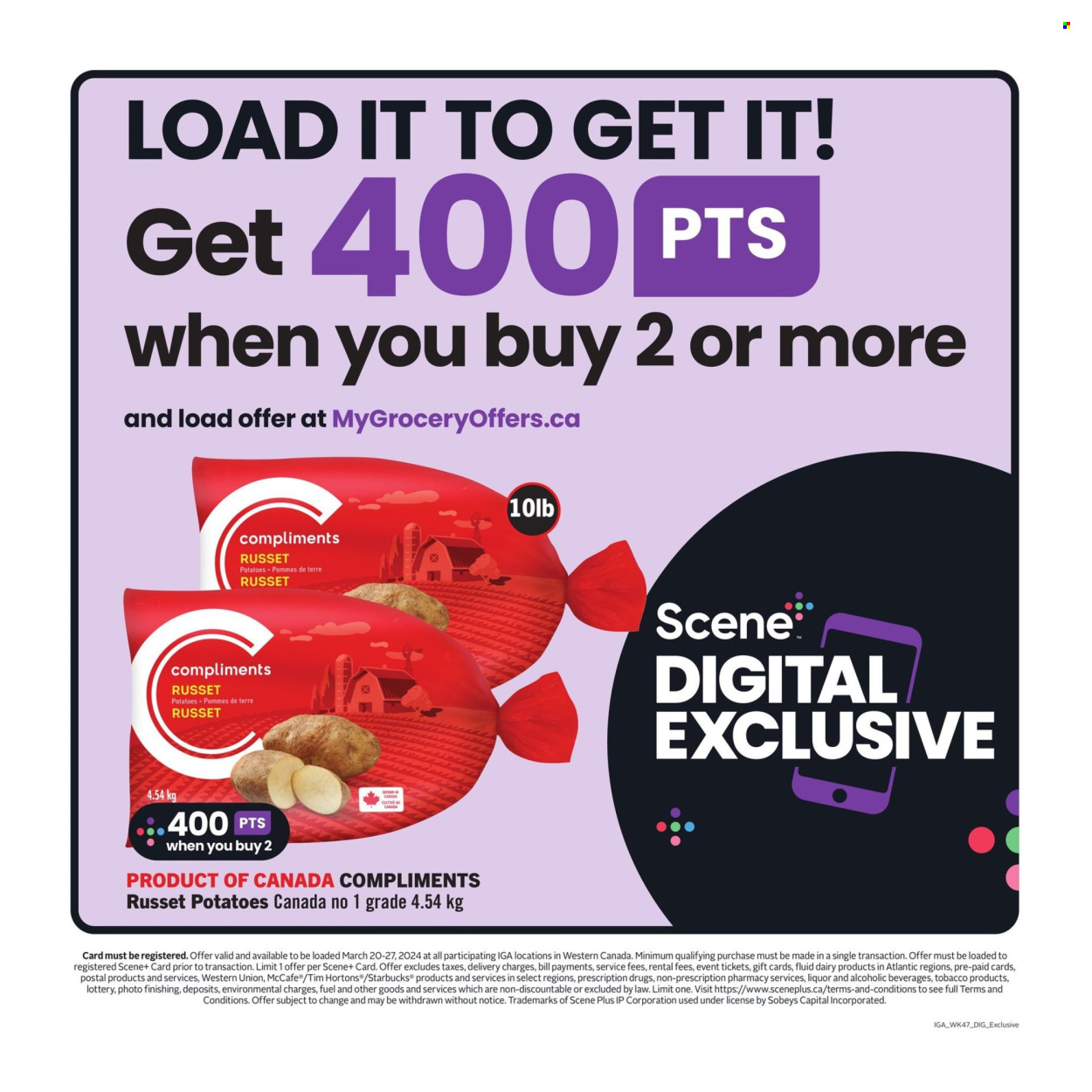 IGA flyer - March 21, 2024 - March 27, 2024. Page 10