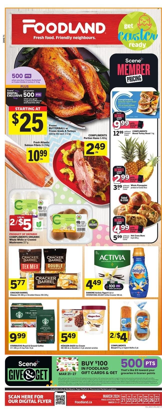 Foodland flyer - March 21, 2024 - March 27, 2024. Page 1