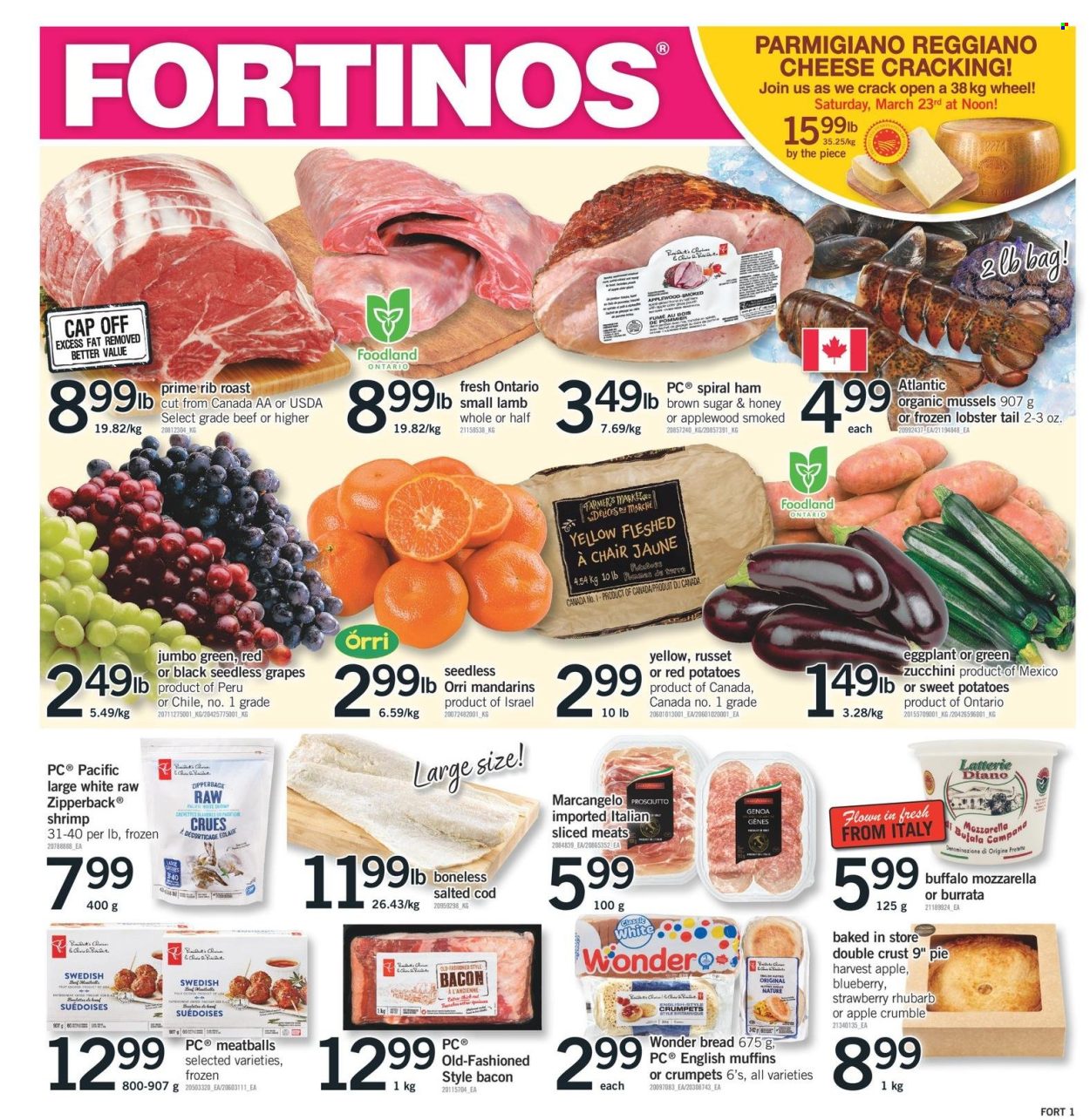 Fortinos flyer - March 21, 2024 - March 27, 2024. Page 1