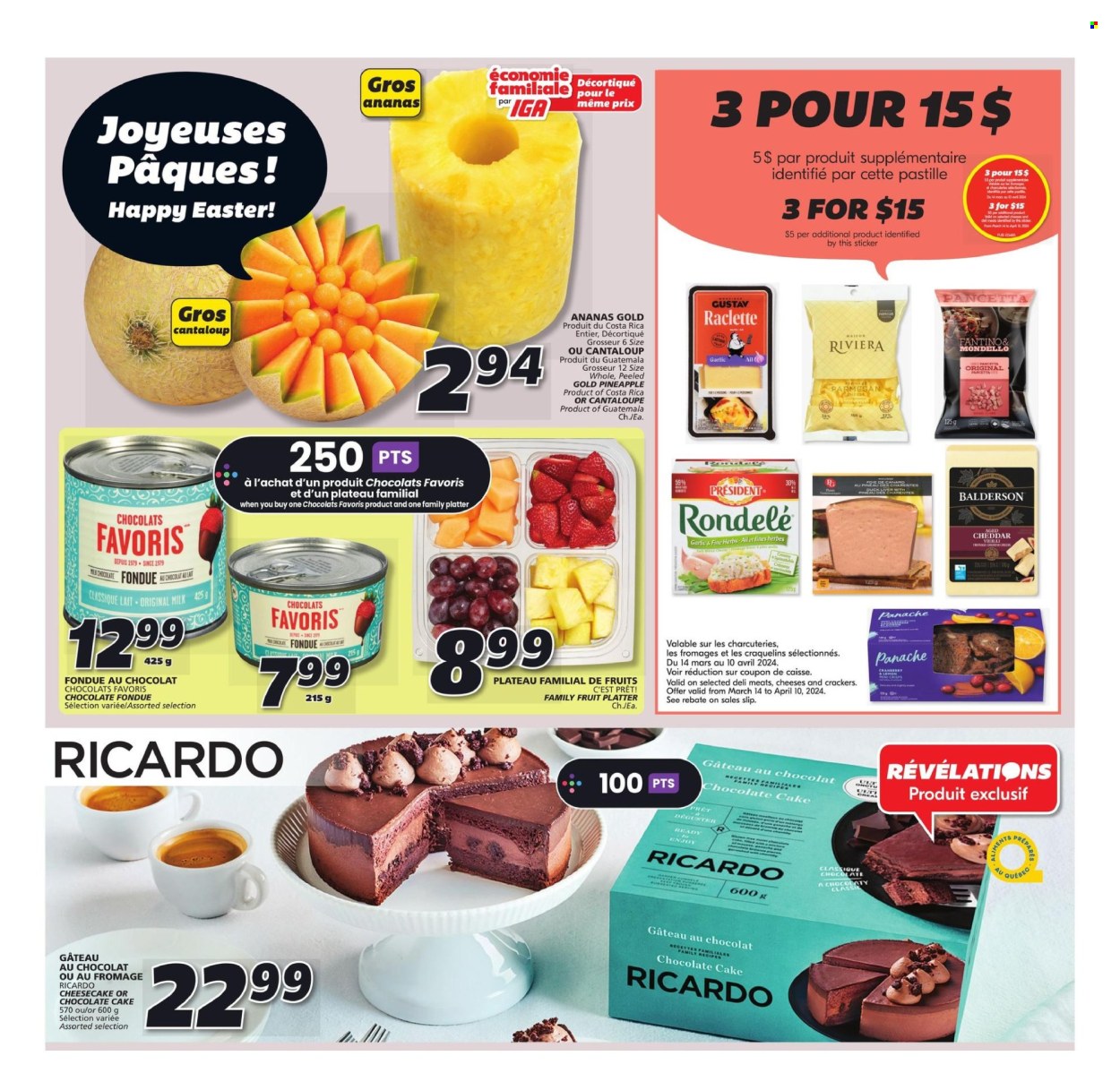 IGA flyer - March 28, 2024 - April 03, 2024. Page 2