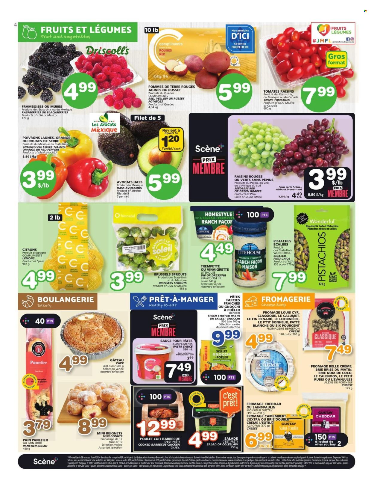 IGA flyer - March 28, 2024 - April 03, 2024. Page 2