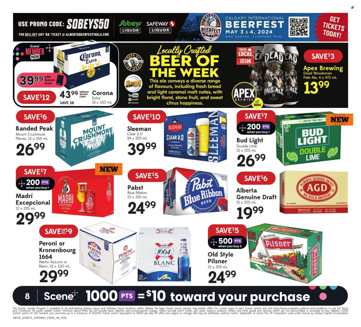 Sobeys Liquor flyer - March 28, 2024 - April 03, 2024. Page 9