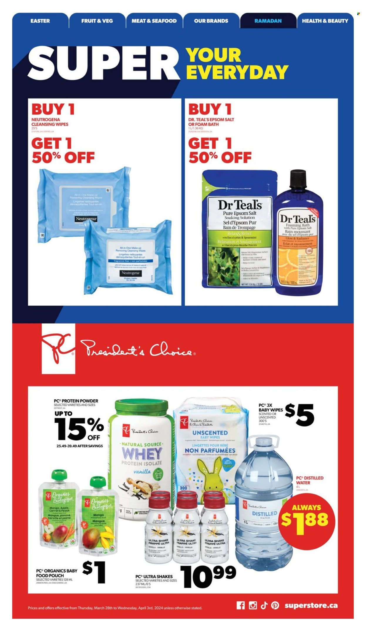 Real Canadian Superstore flyer - March 28, 2024 - April 03, 2024. Page 28