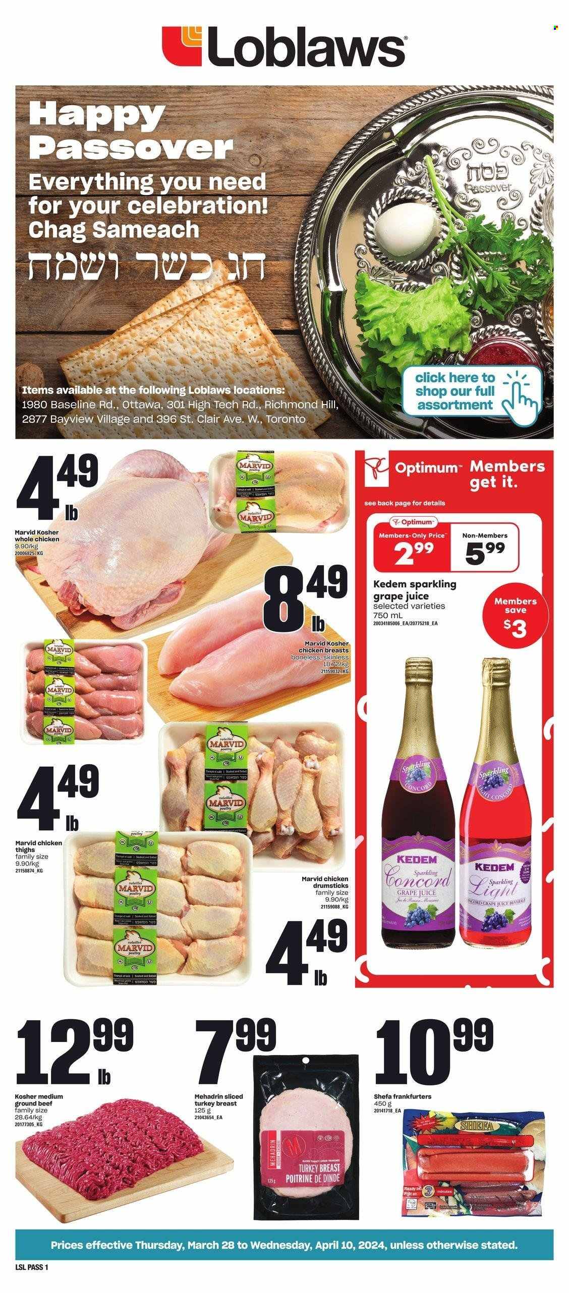 Loblaws flyer - March 28, 2024 - April 10, 2024. Page 1