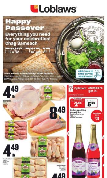 Loblaws Flyer - March 28, 2024 - April 10, 2024.
