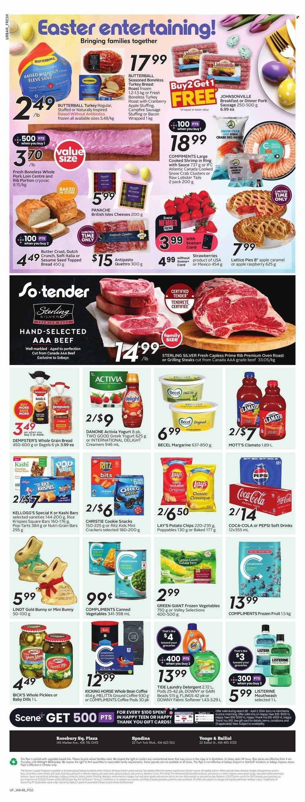 Sobeys Urban Fresh flyer - March 28, 2024 - April 03, 2024. Page 2
