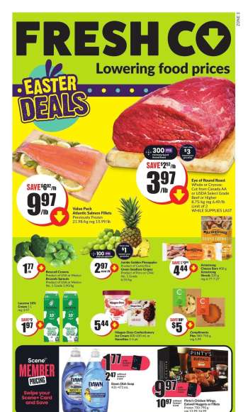 FreshCo. Flyer - March 28, 2024 - April 03, 2024.
