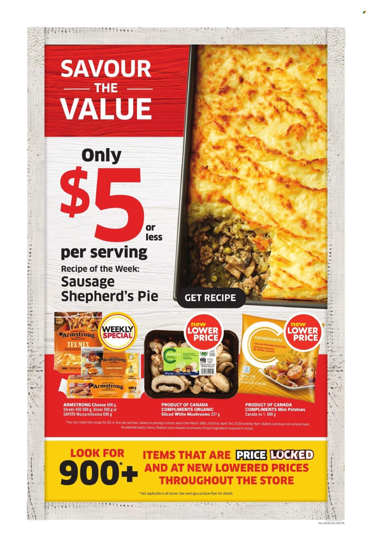 IGA flyer - March 28, 2024 - April 03, 2024. Page 7