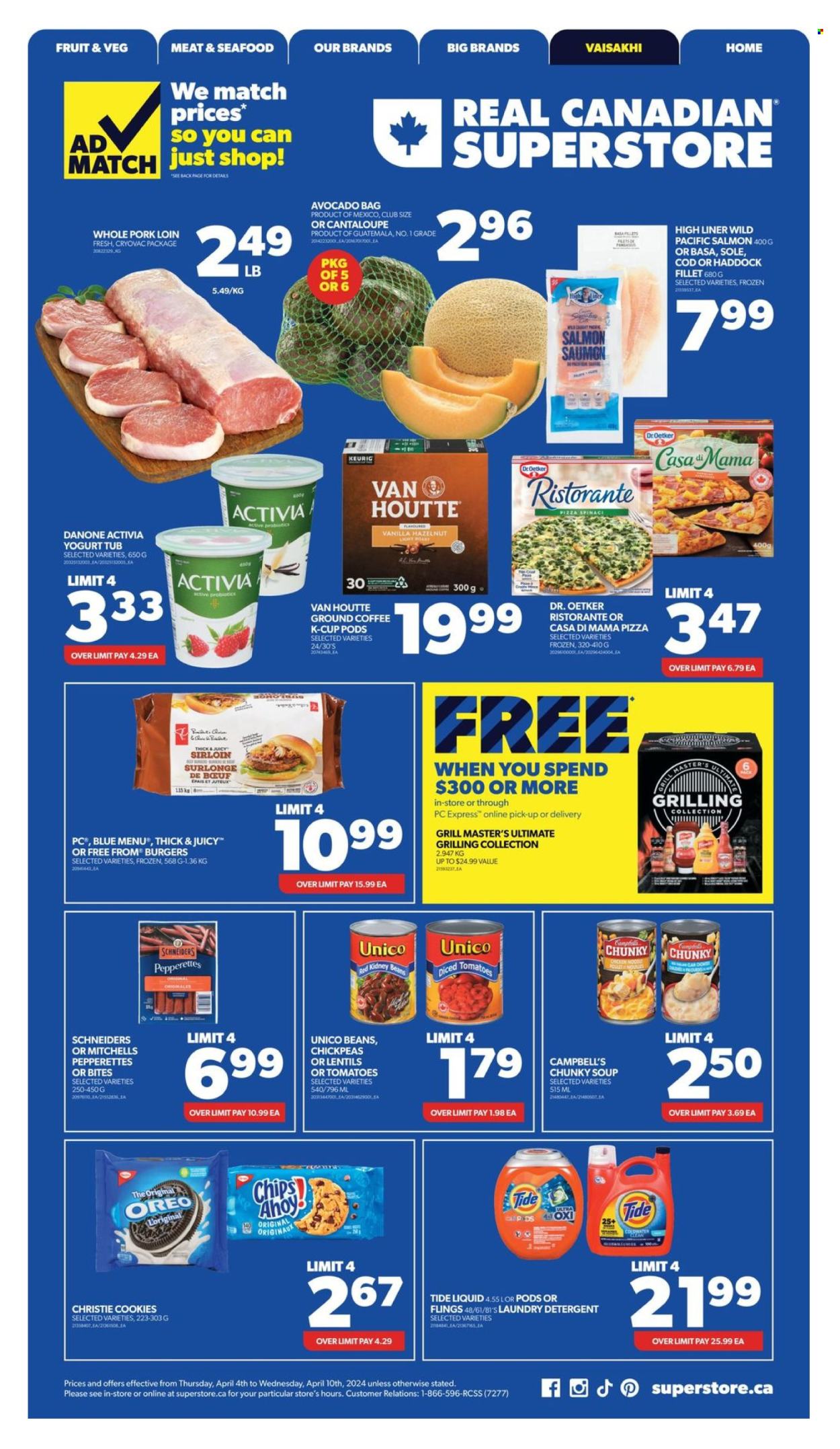 Real Canadian Superstore flyer - April 04, 2024 - April 10, 2024. Page 1