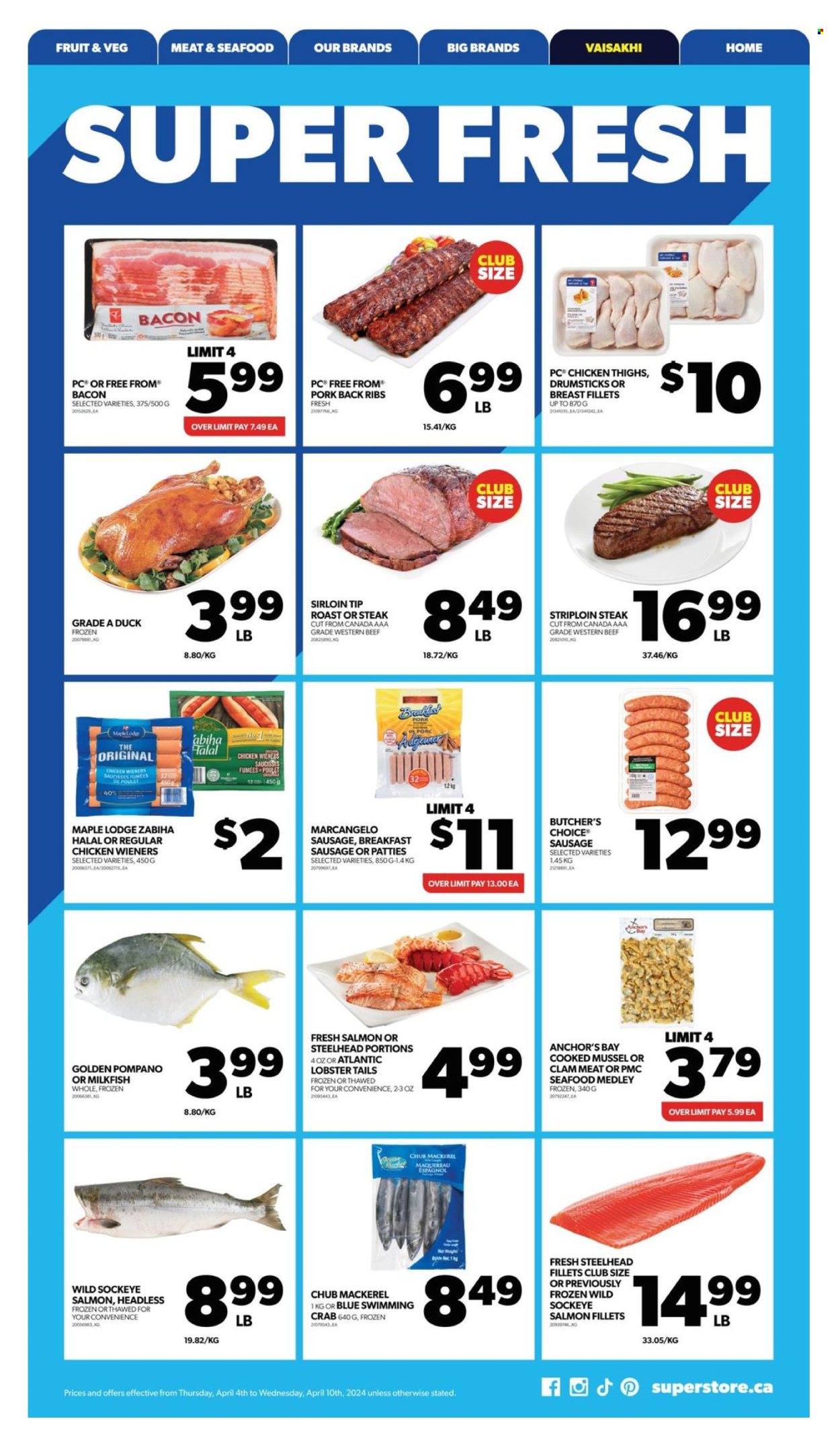 Real Canadian Superstore flyer - April 04, 2024 - April 10, 2024. Page 6