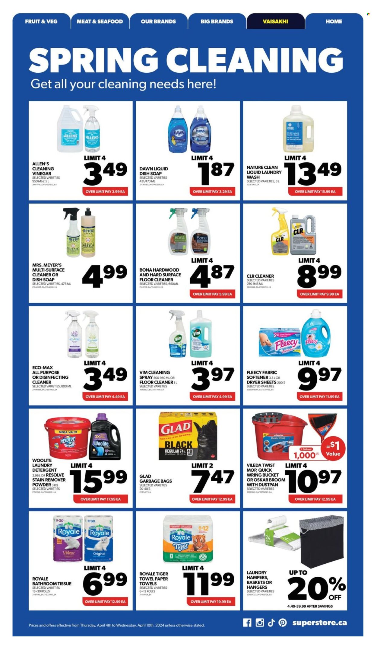 Real Canadian Superstore flyer - April 04, 2024 - April 10, 2024. Page 18