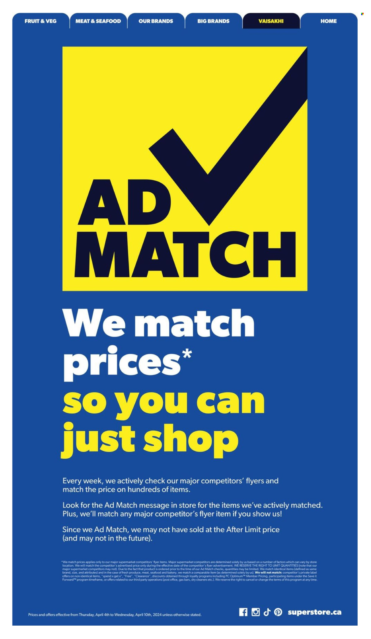 Real Canadian Superstore flyer - April 04, 2024 - April 10, 2024. Page 27