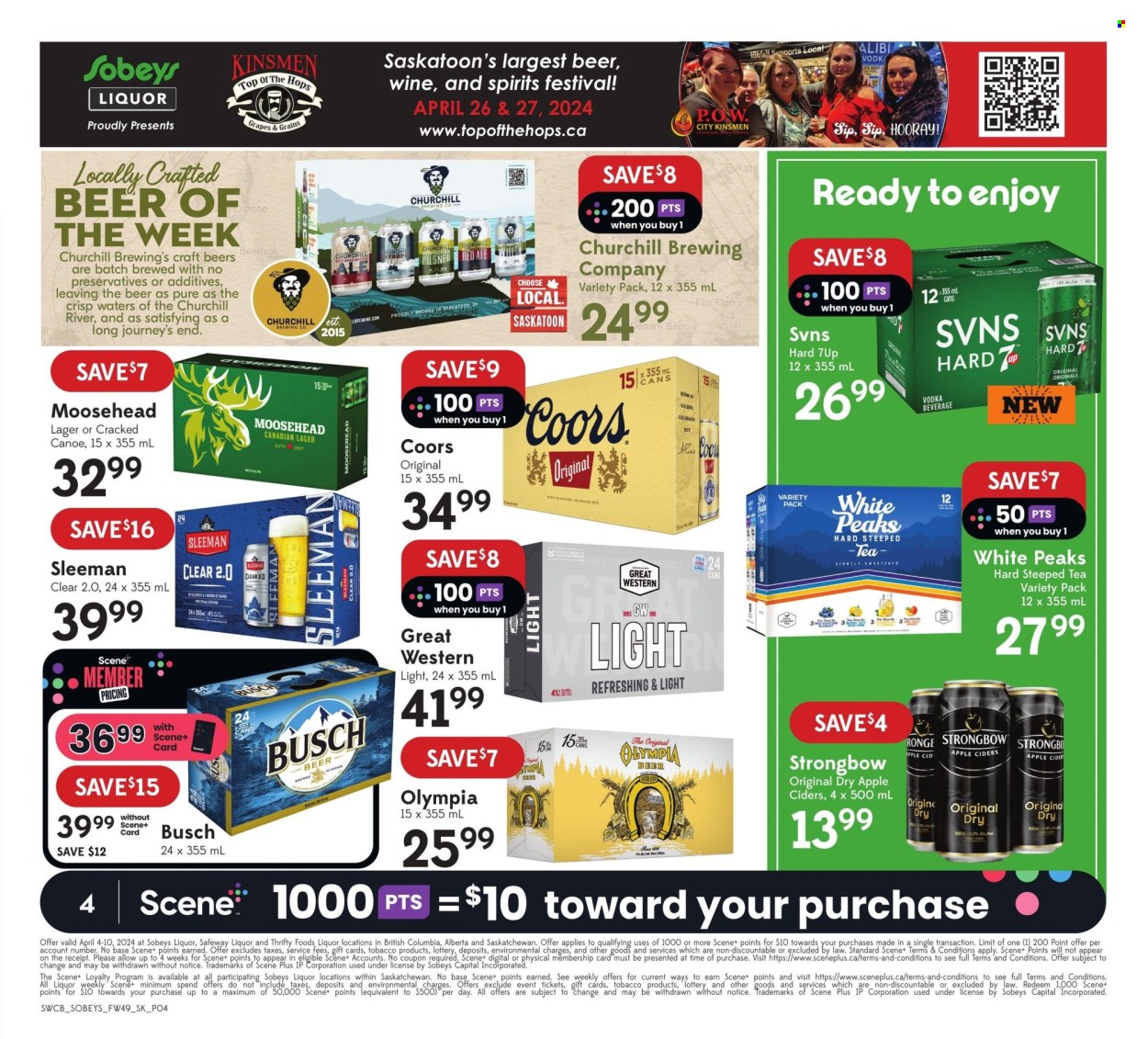 Sobeys Liquor flyer - April 04, 2024 - April 10, 2024. Page 5