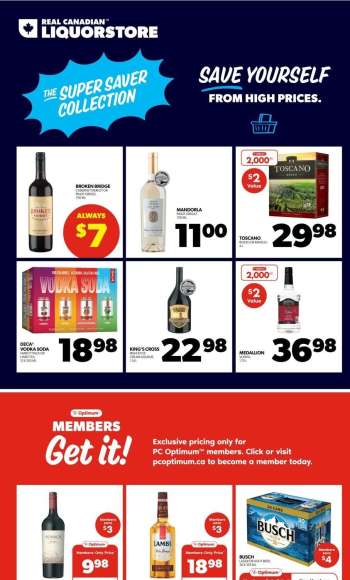 Circulaire Real Canadian Liquorstore - 03 Avril 2024 - 07 Avril 2024.