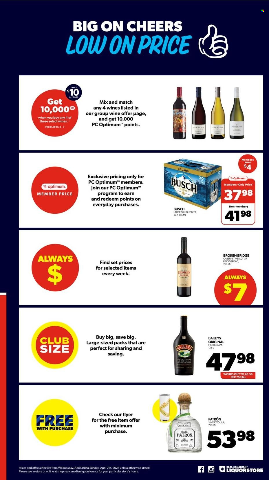 Real Canadian Liquorstore flyer - April 03, 2024 - April 07, 2024. Page 2