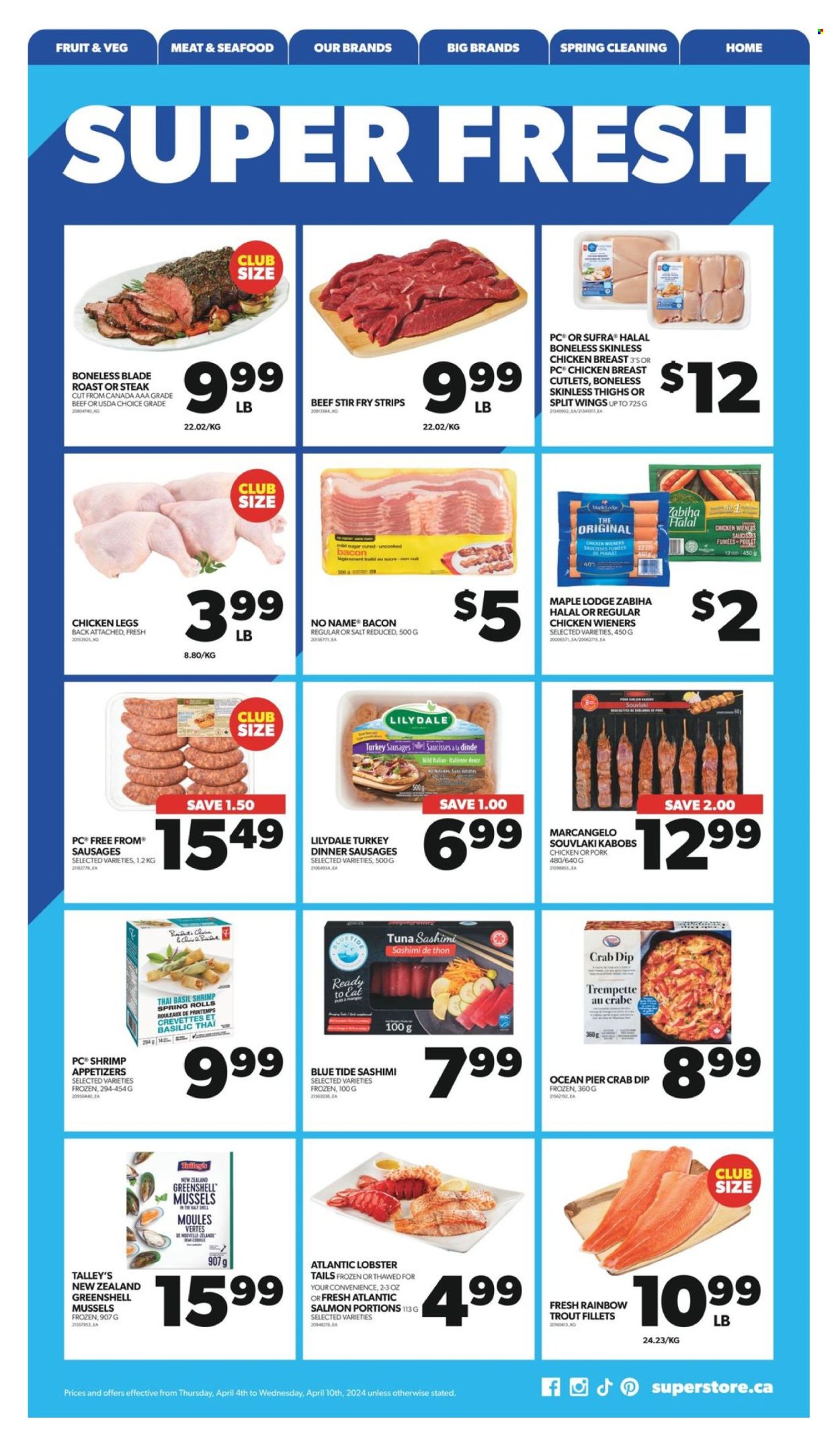 Real Canadian Superstore flyer - April 04, 2024 - April 10, 2024. Page 6