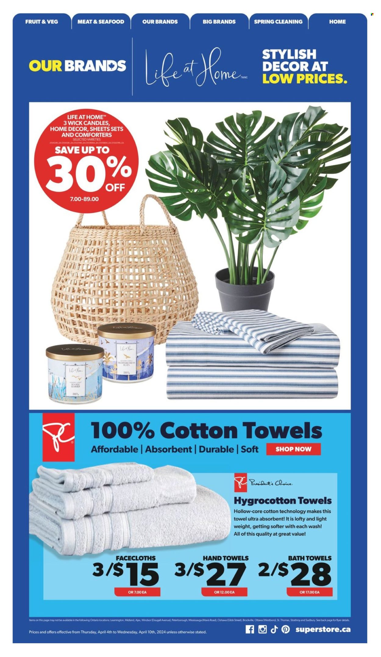 Real Canadian Superstore flyer - April 04, 2024 - April 10, 2024. Page 22