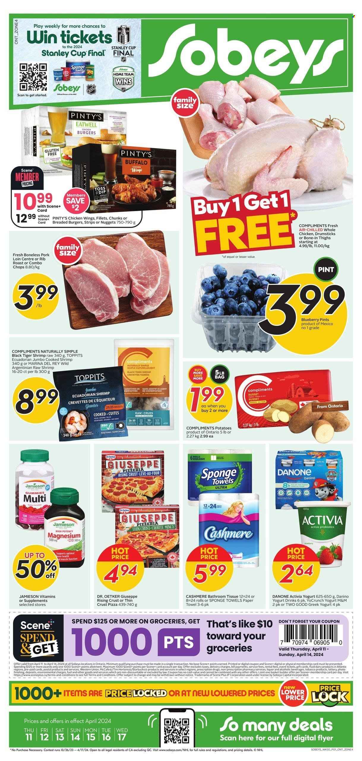 Sobeys flyer - April 11, 2024 - April 17, 2024. Page 1