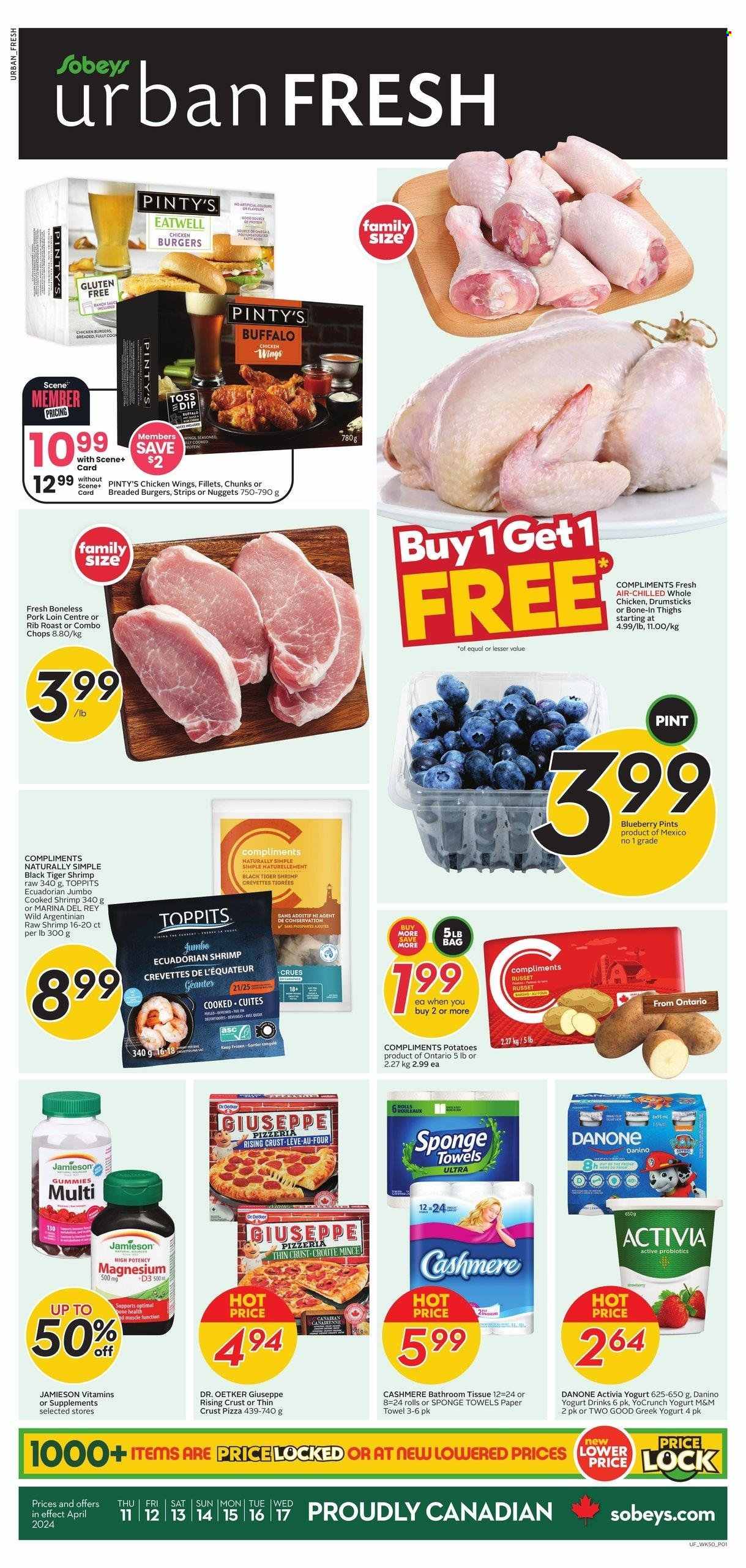 Sobeys Urban Fresh flyer - April 11, 2024 - April 17, 2024. Page 1