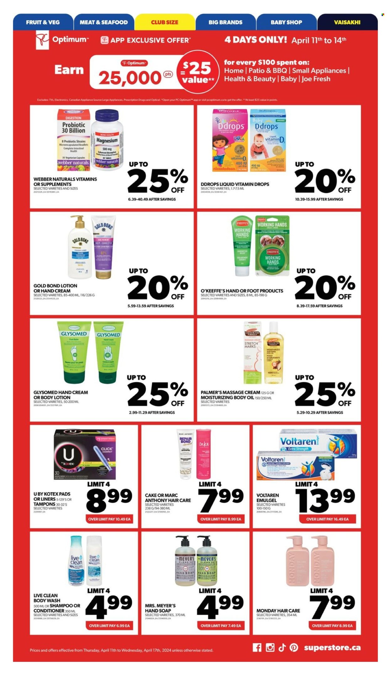 Real Canadian Superstore flyer - April 11, 2024 - April 17, 2024. Page 18